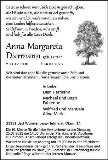 Anna-Margareta Diermann