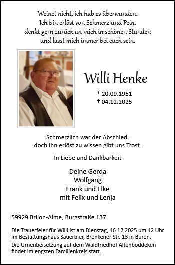 Willi Henke