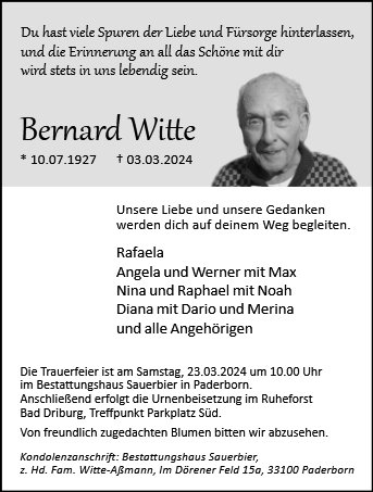 Bernard Witte