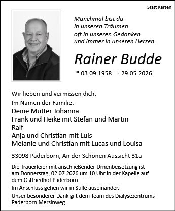 Rainer Budde