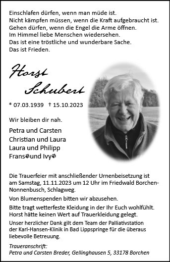 Horst Schubert