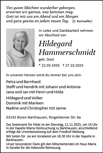 Hildegard Hammerschmidt