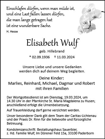 Elisabeth Wulf