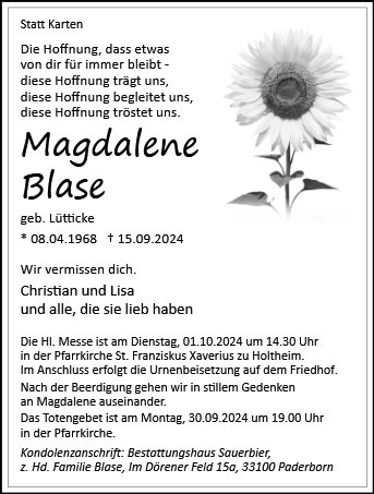 Magdalene Blase-Dallmann