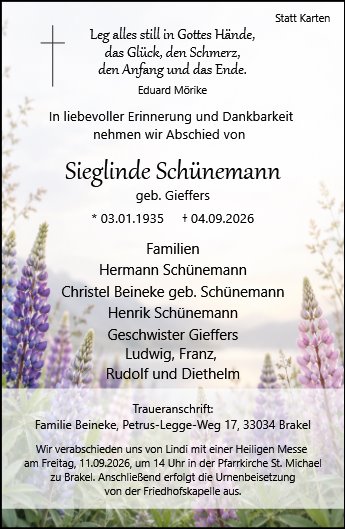 Sieglinde Schünemann