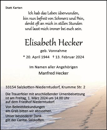Elisabeth Hecker