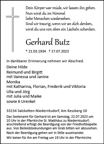 Gerhard Butz