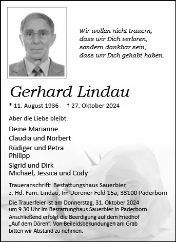 Gerhard Lindau