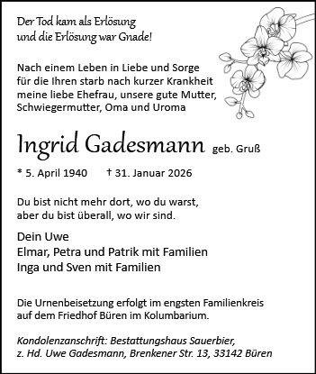 Ingrid Gadesmann