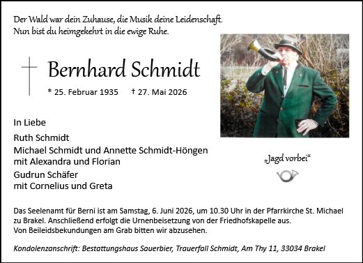 Bernhard Schmidt
