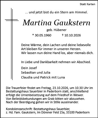 Martina Gaukstern