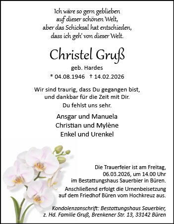 Christel Gruß