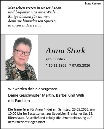 Anna Theresia Stork