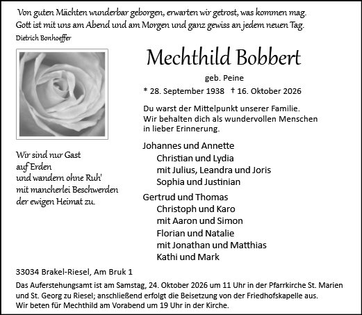 Mechthild Bobbert
