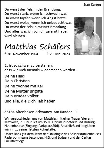 Matthias Schäfers