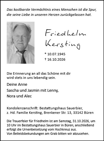 Friedhelm Kersting
