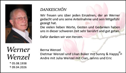 Werner Wenzel