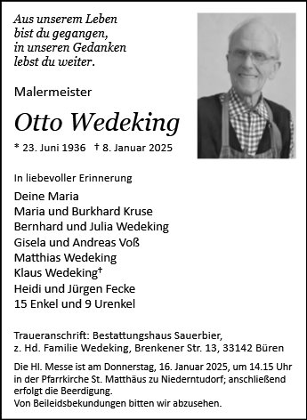 Otto Wedeking