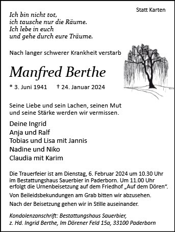 Manfred Berthe
