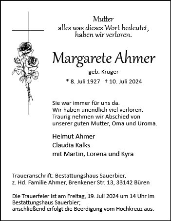 Margarete Ahmer