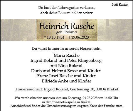 Heinrich Rasche