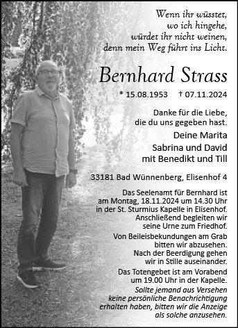 Bernhard Strass