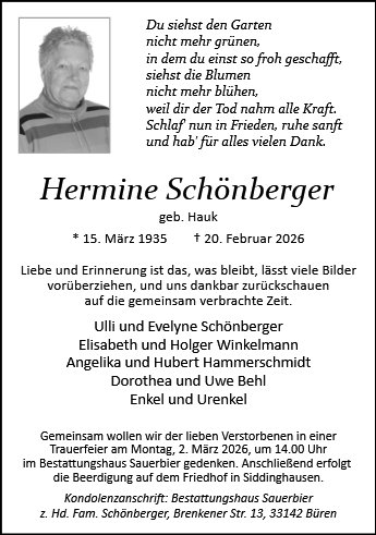 Hermine Schönberger
