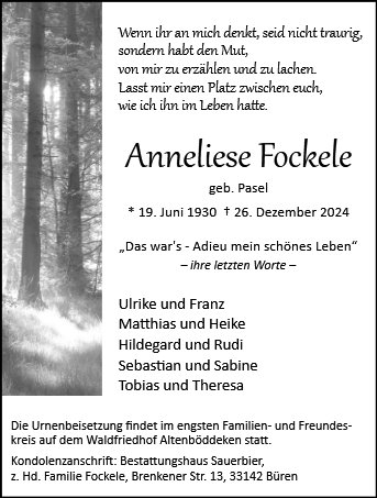 Anneliese Fockele