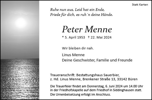 Peter Menne