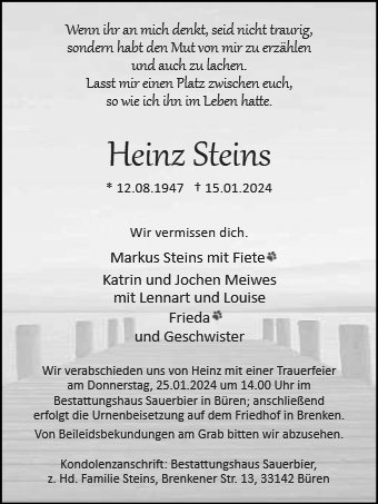 Heinz Steins