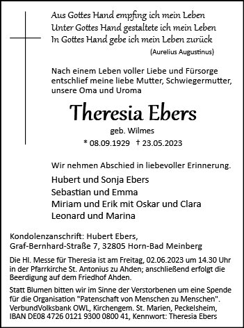 Theresia Ebers