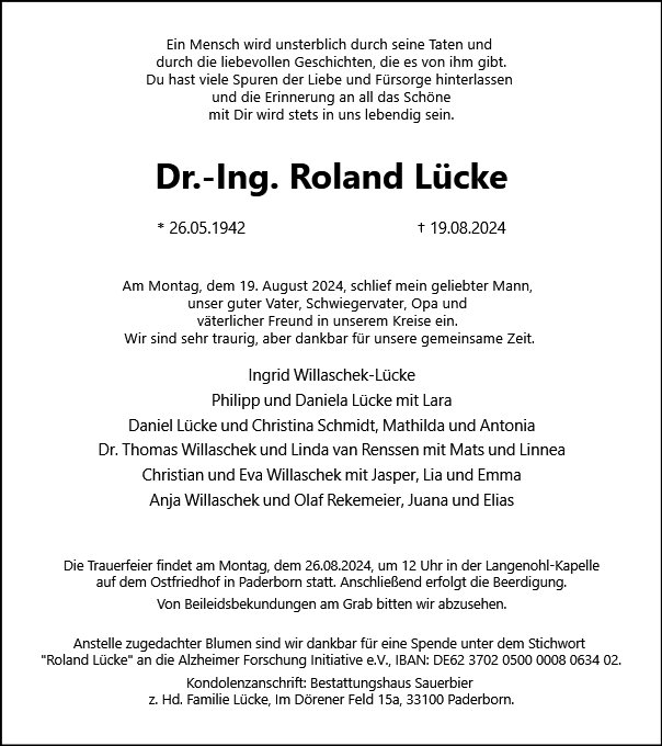 Roland Lücke