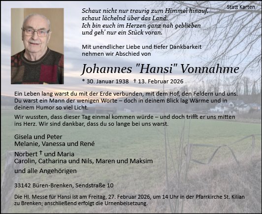 Johannes Vonnahme