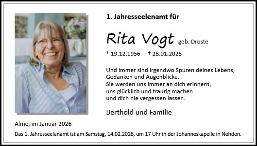 Rita Vogt