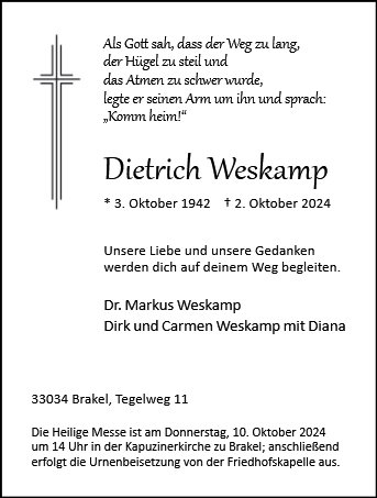 Dietrich Weskamp