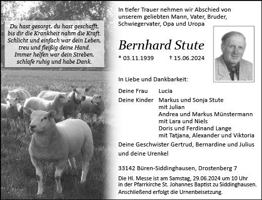 Bernhard Stute