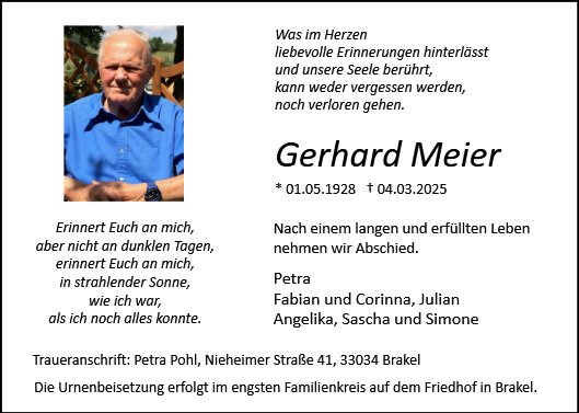 Gerhard Meier