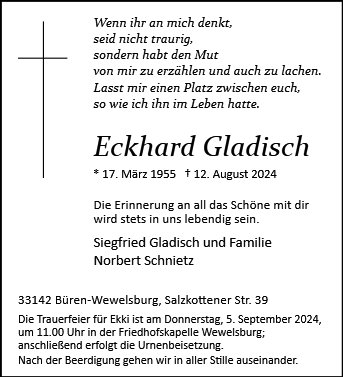 Eckhard Gladisch