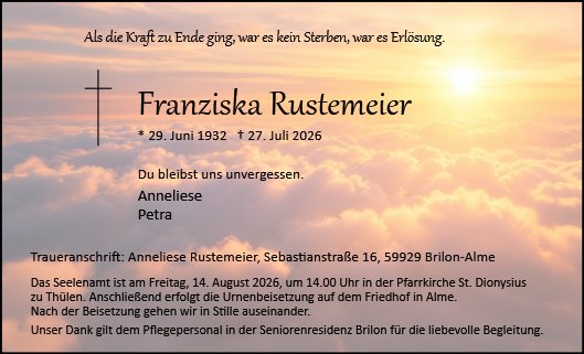 Franziska Rustemeier