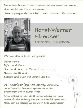 Horst-Werner Pilzecker