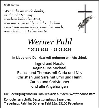 Werner Pahl