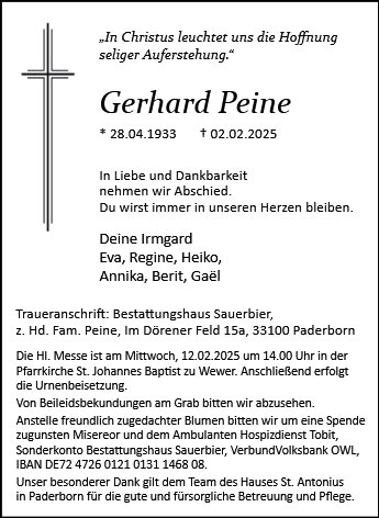 Gerhard Peine