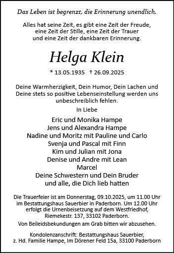 Helga Klein