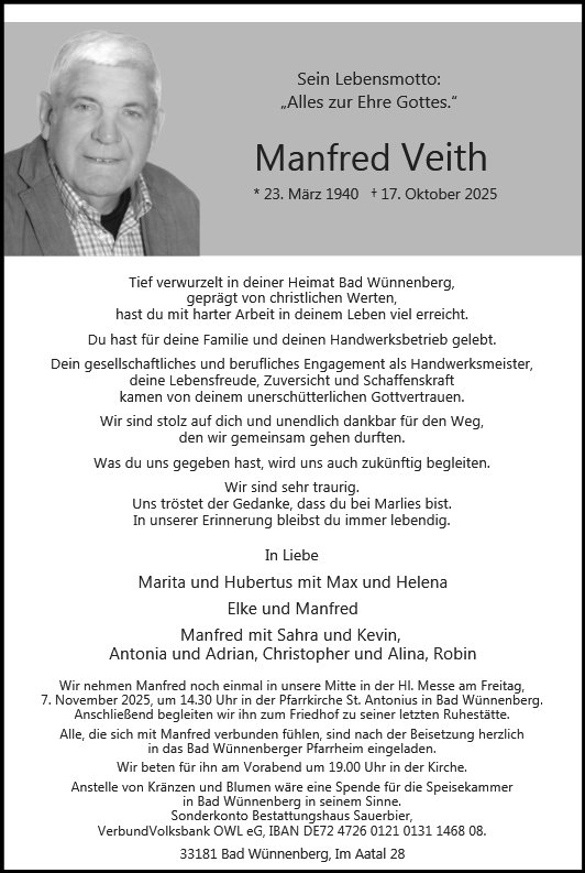 Manfred Veith