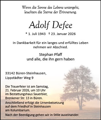 Adolf Defee