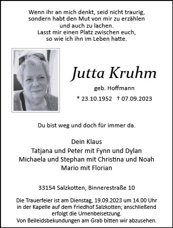 Jutta Kruhm