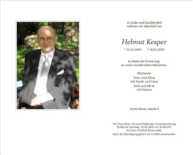 Helmut Kesper