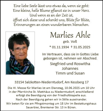 Marlies Ahle