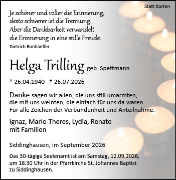 Helga Trilling