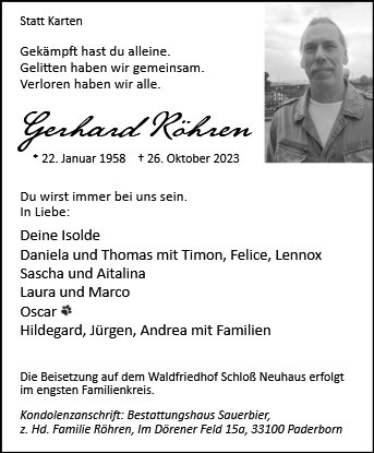 Gerhard Röhren